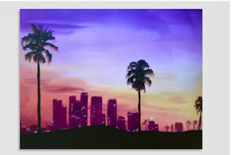 Paint and Sip - Los Angeles Skyline
